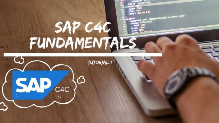 Fundamentals of SAP C4C! What is Sales, Quotes, Leads, Opportunity?