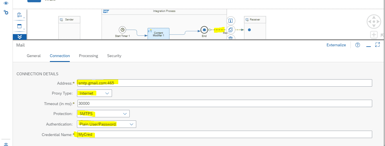 sap cpi mail adapter office 365