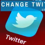 Twitter username change