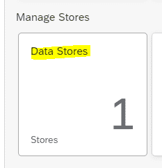 Data Store