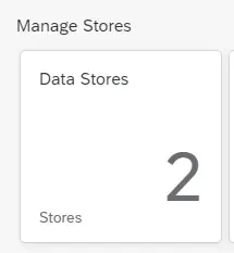 Data Stores