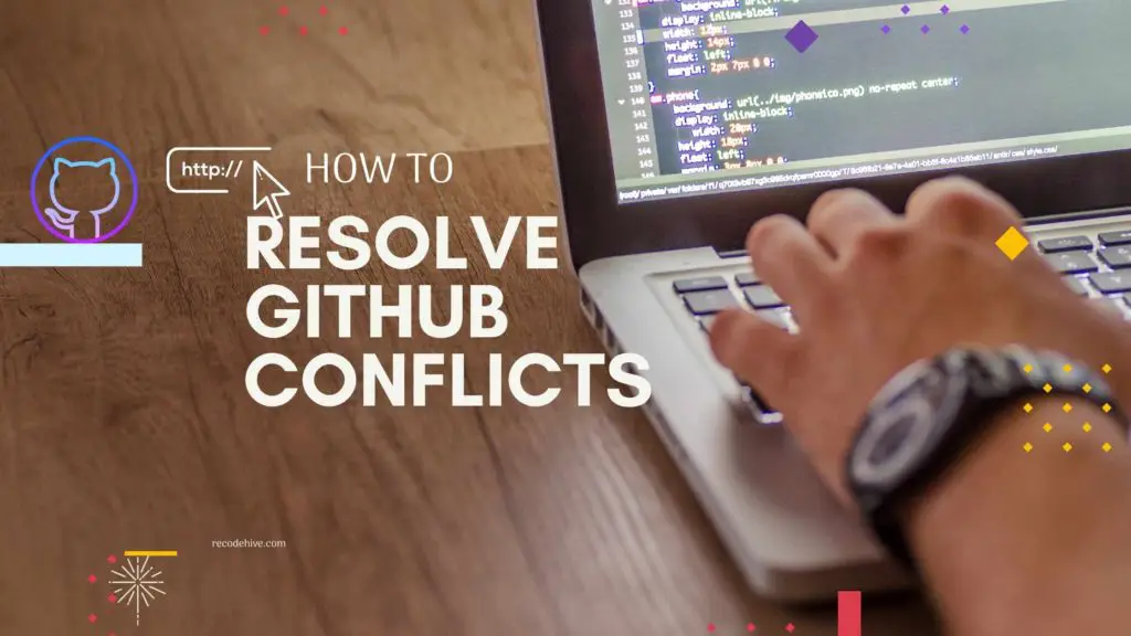 How to resolve merge conflicts in github