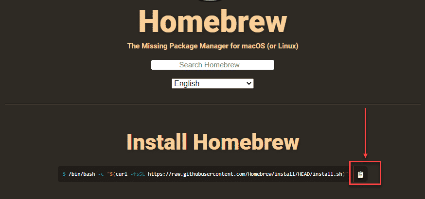 installing homebrew