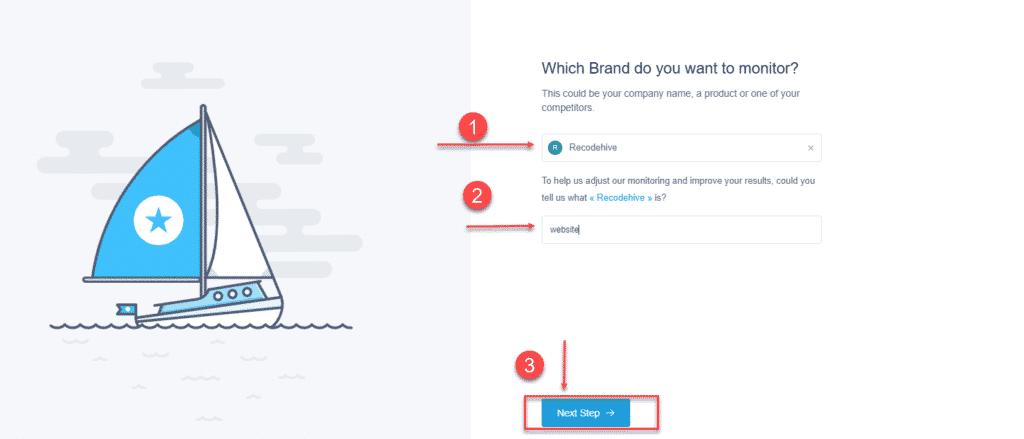 Setting up brand to Monitor on Social Media Montoring tool