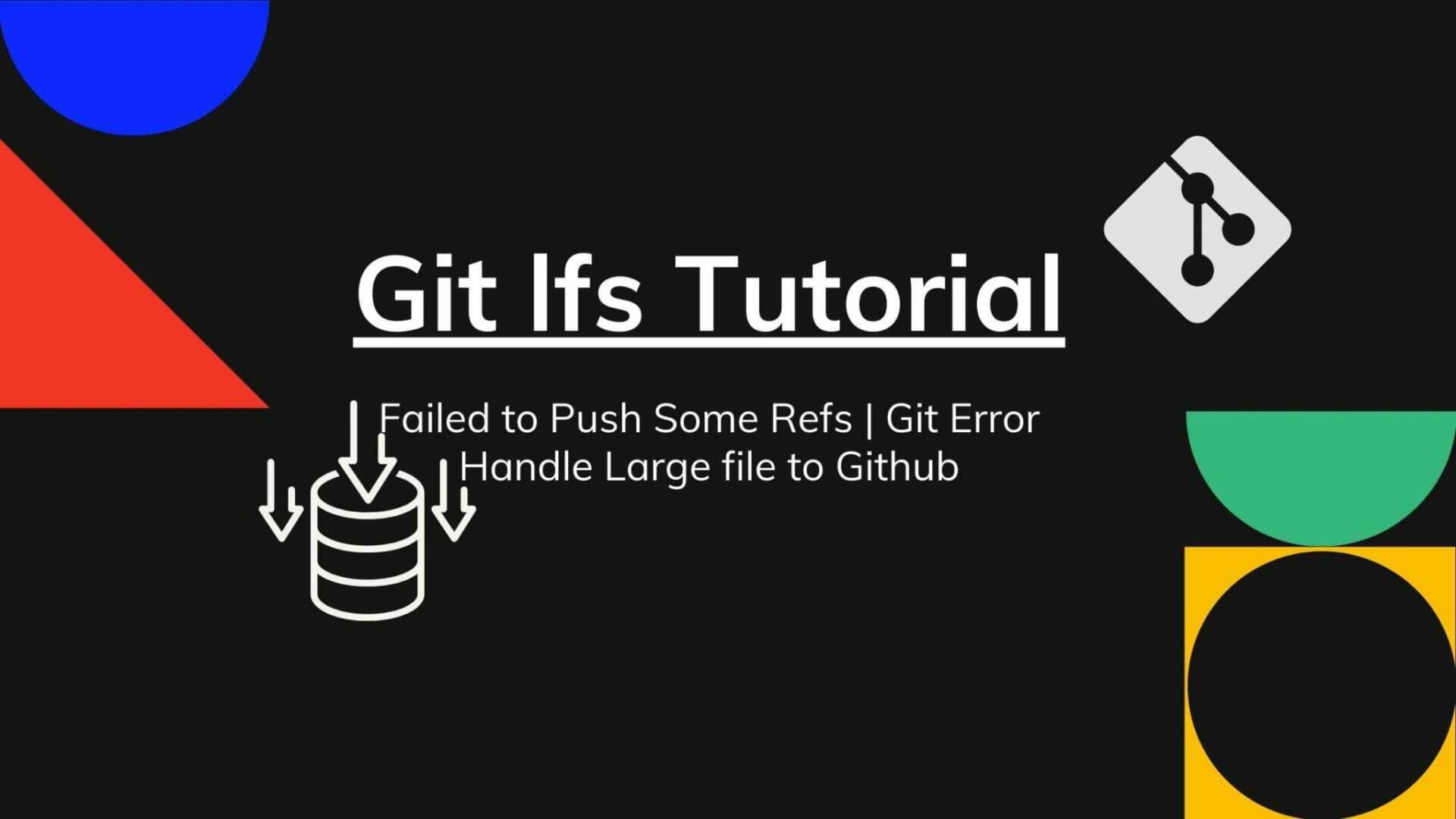 already install git lfs but says limit is 100mb
