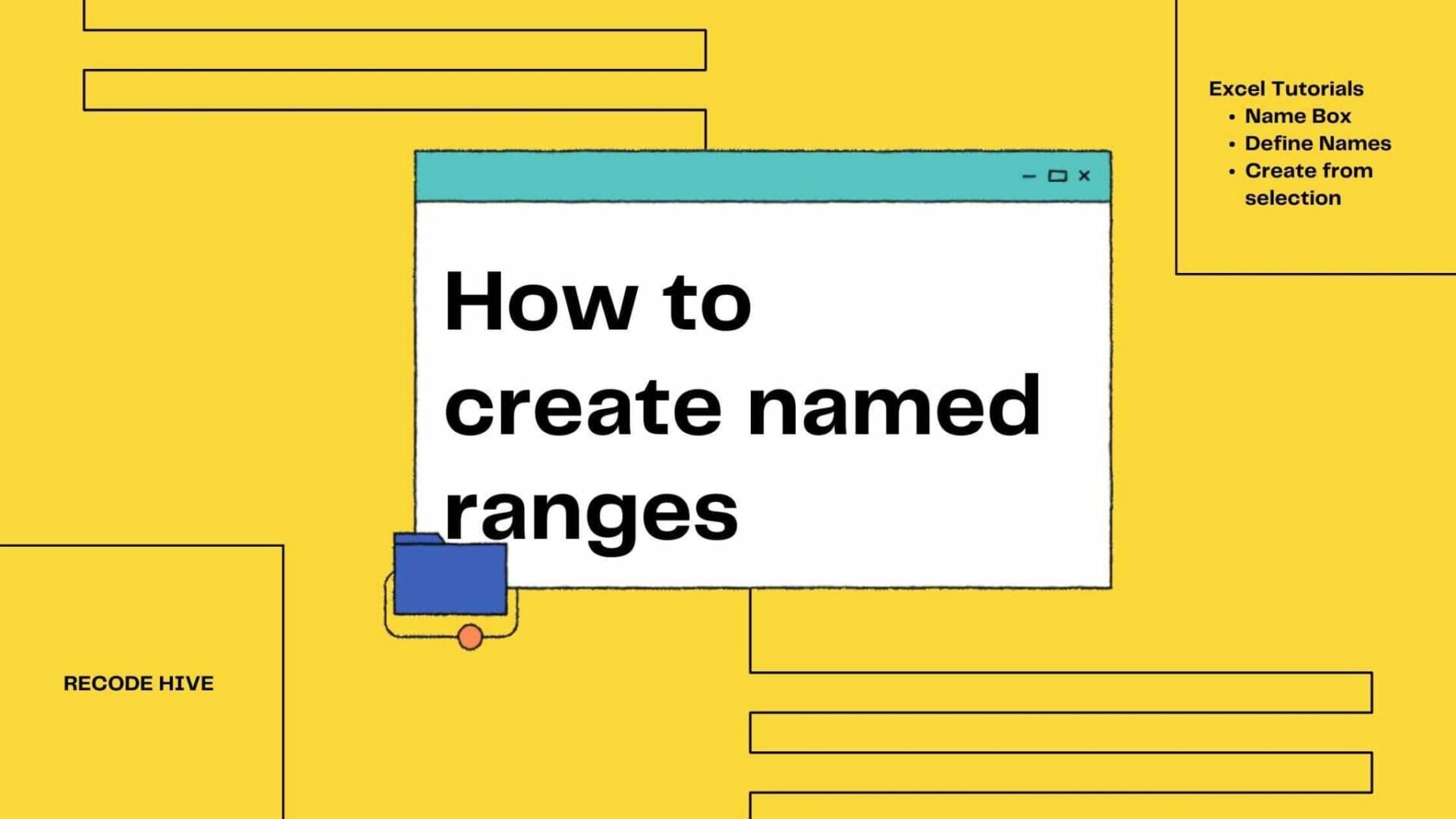 How To Create Named Ranges In Excel Recode Hive