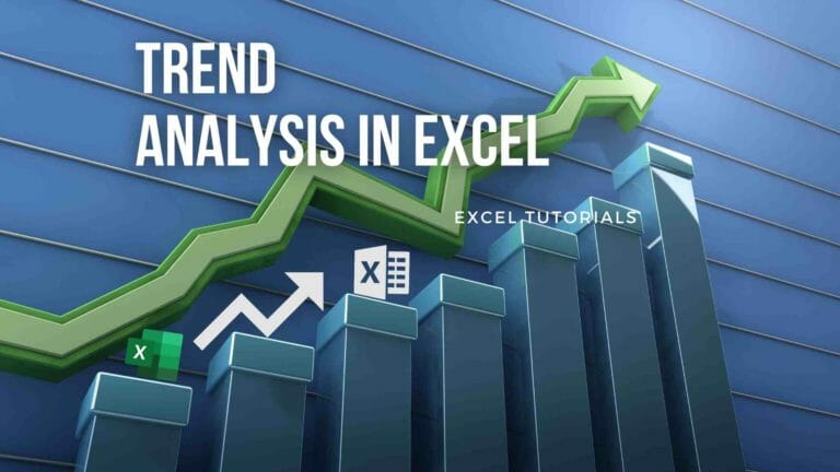 How to do excel trend Analysis