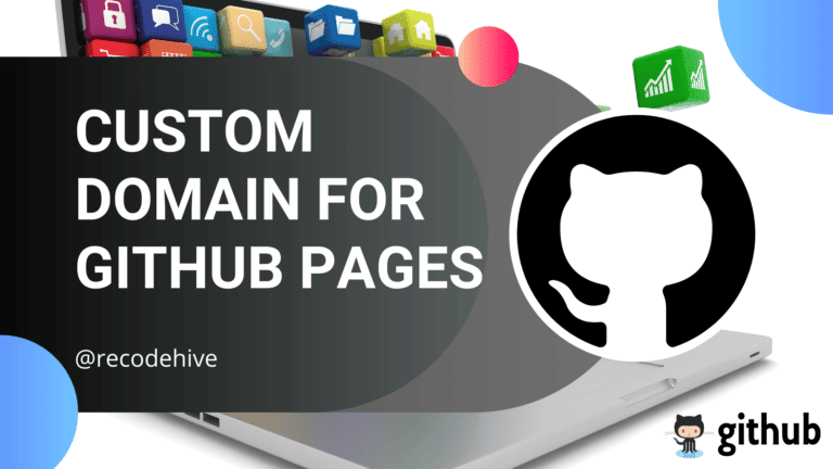 How to Setup Custom Domain on GitHub Pages