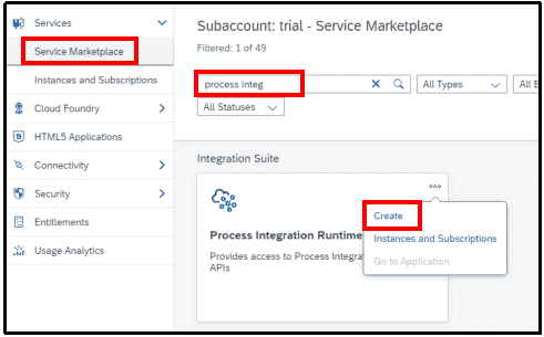 Service Marketplace