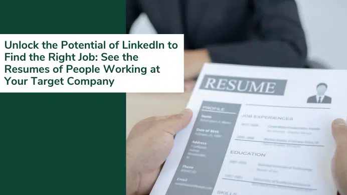 Unlock the Potential of LinkedIn to Find the Right Job