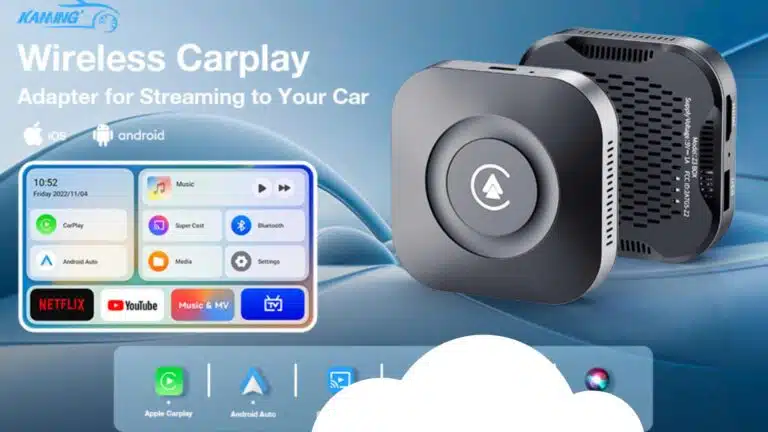 Wireless Carplay Adapter with Netflix & YouTube