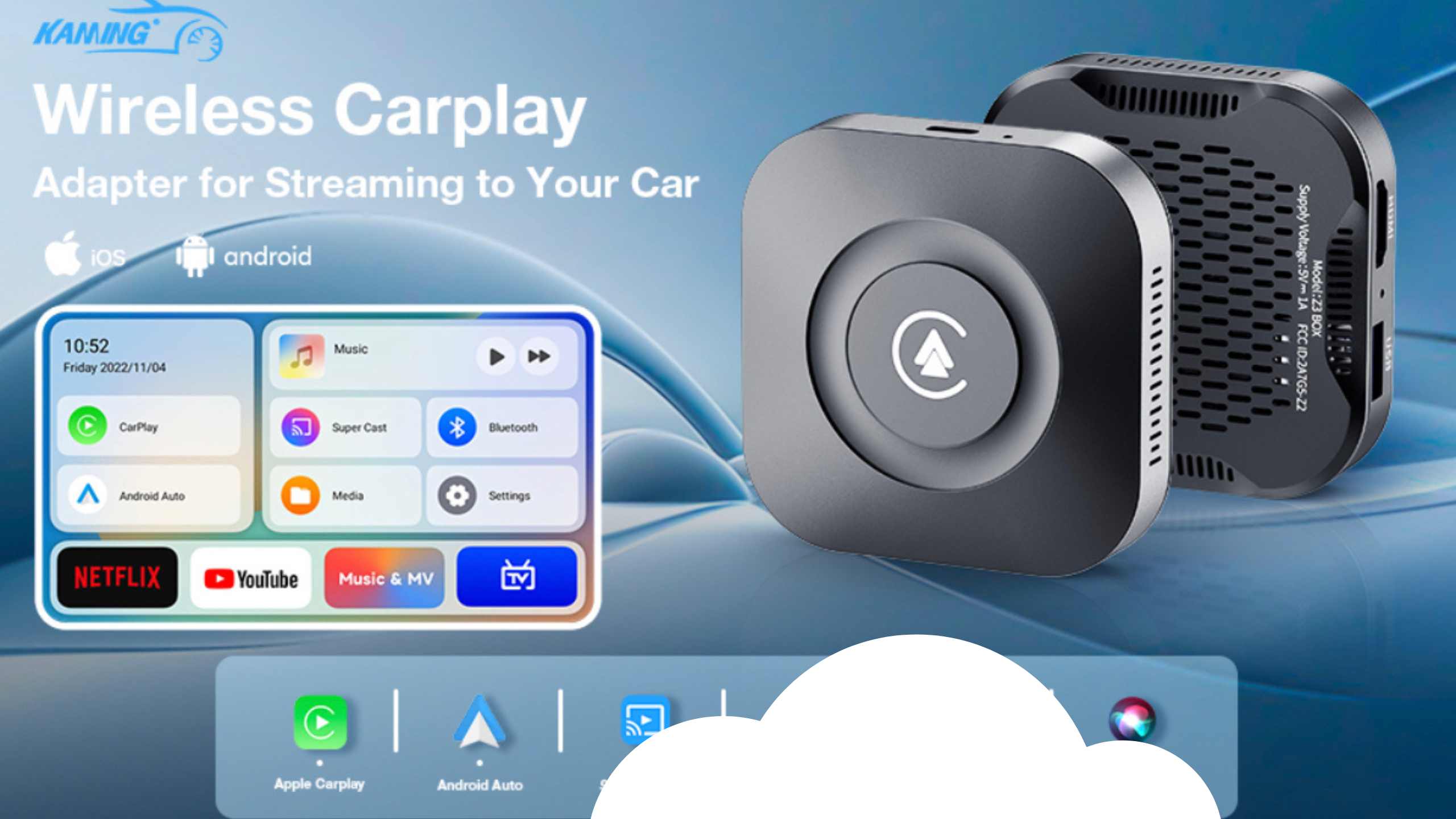 Wireless Apple CarPlay Adapter 